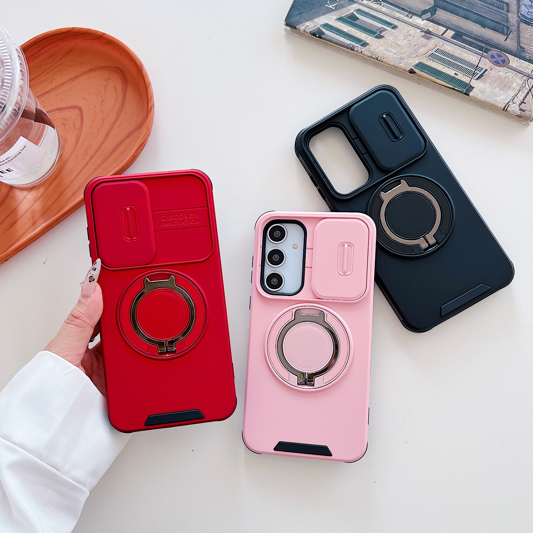 Phone Cases Heavy Duty - Luxury Heavy-Duty Rugged Armor Magnetic Bracket