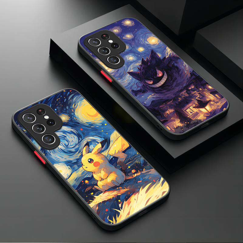 Phone Cases For Samsung - Pokemon Gengar Pikachu Case For Samsung