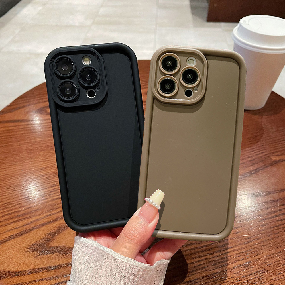 Phone Cases For Samsung - Soft Bumper Liquid Silicone Case For