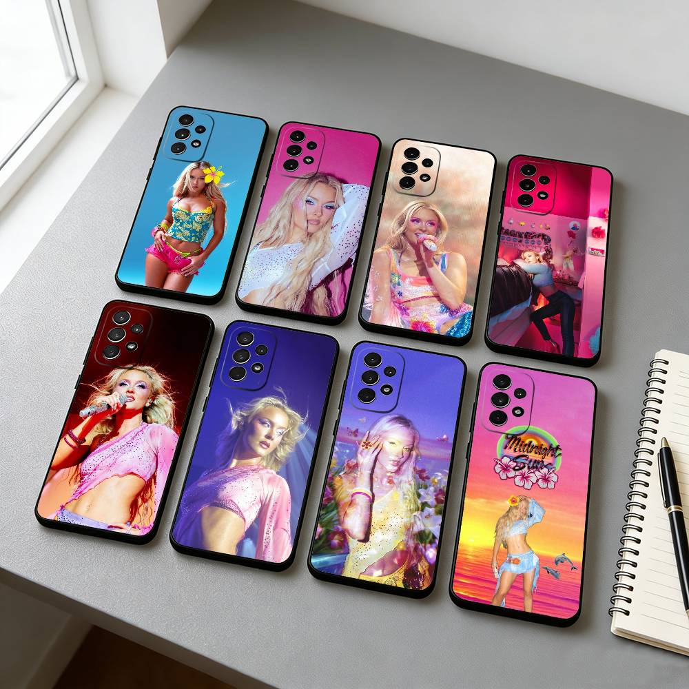 Phone Cases Zara - Z-Zara L-Larsson Singer Phone Case Black