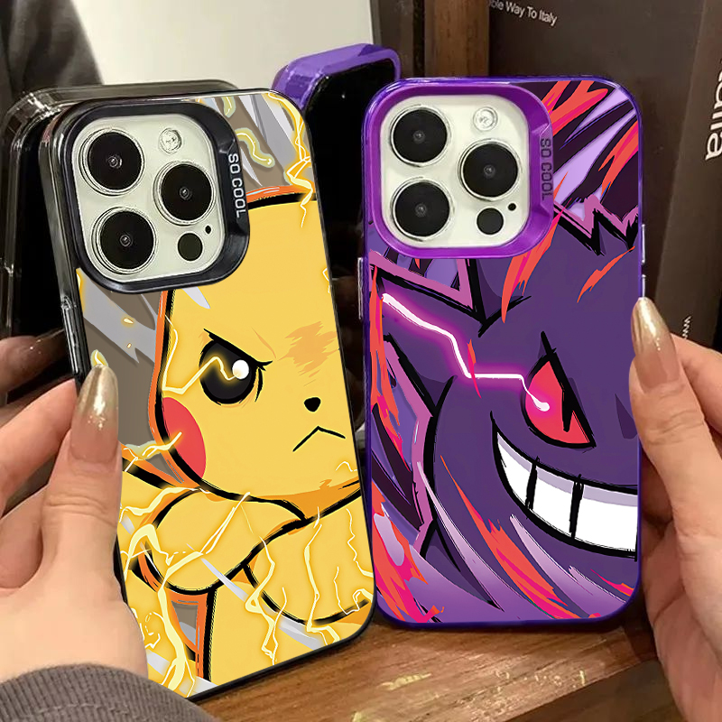 Phone Cases Anime - Anime P-Pokemon Cute Pikachu Phone Case