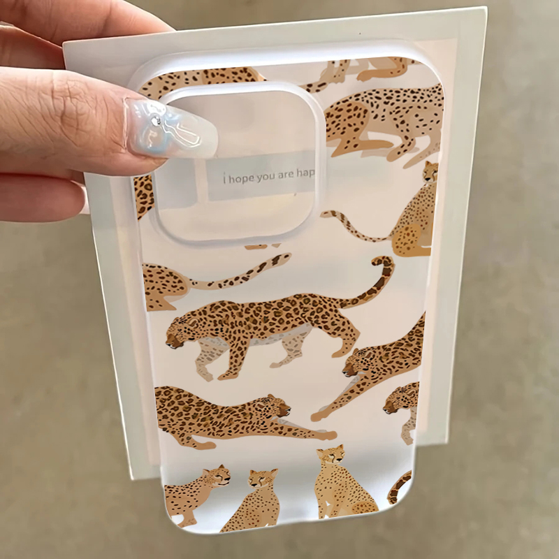 Phone Cases Leopard Print - For iPhone 17 16 15 14
