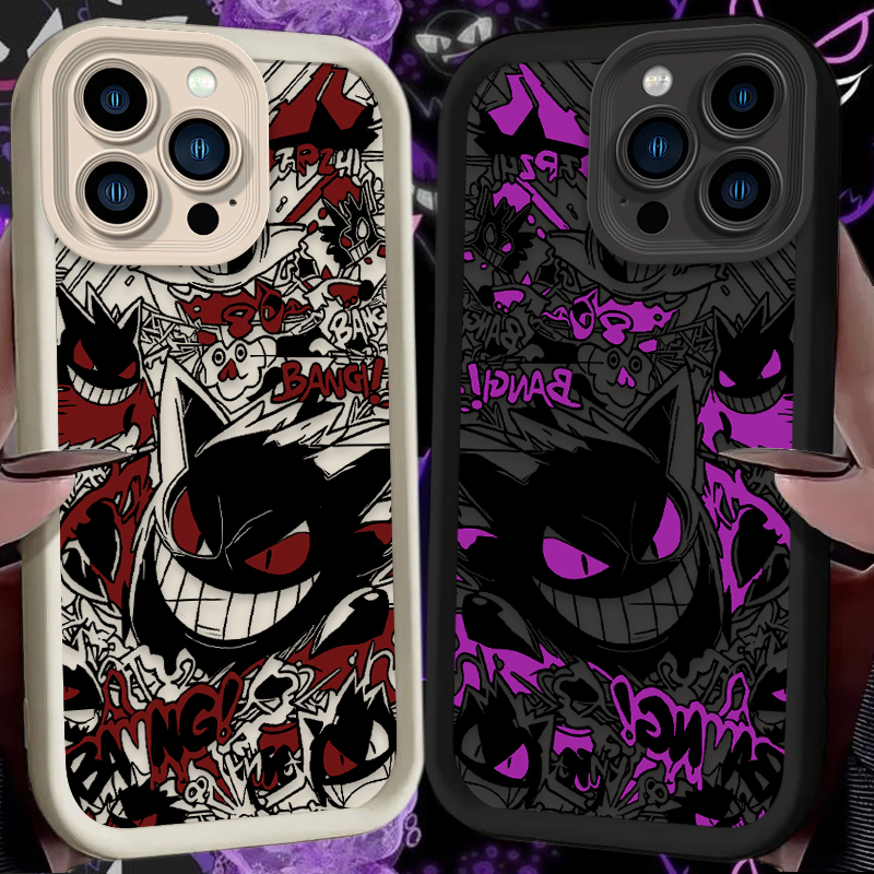 Phone Cases Mous - P-Pokemon Gengar Graffiti Phone Case for