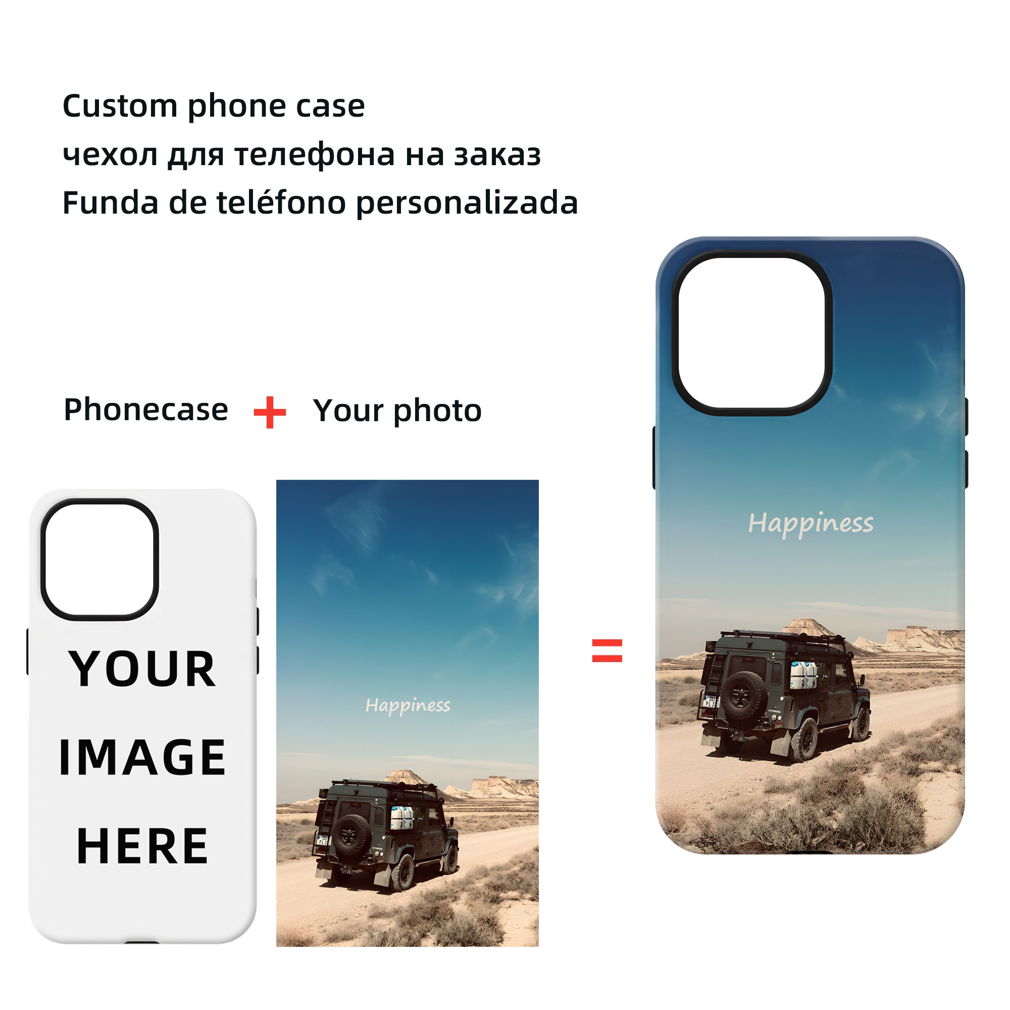Phone Cases Personalised - Korean Custom Image Tough Phone Case