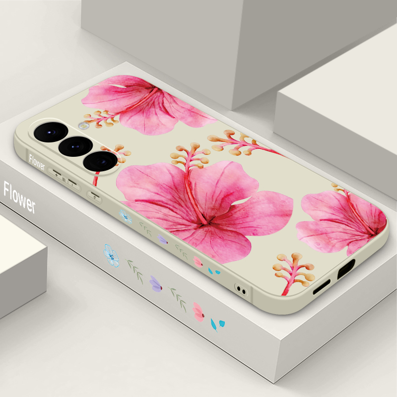 Phone Cases Galaxy S26 - Lily Hibiscus Flower Print Phone Case
