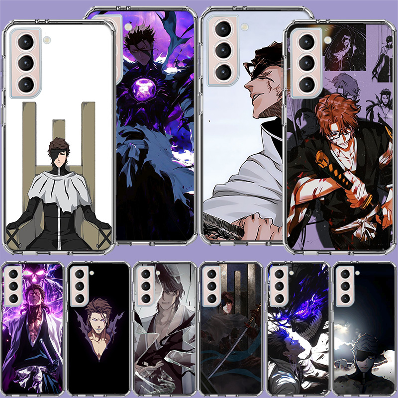 Phone Cases Com - Bleach Aizen Sousuke Clear Phone Cases