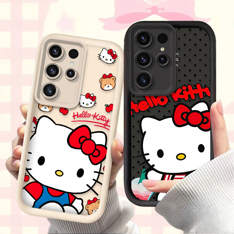 Phone Cases For Samsung - Sanrio Hello Kitty Silicone Case for