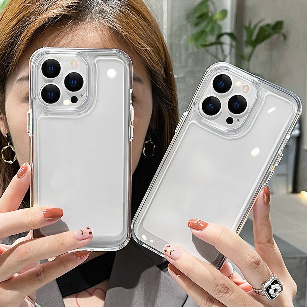 Phone Cases For Samsung - Transparent Silicone Phone Case For Samsung
