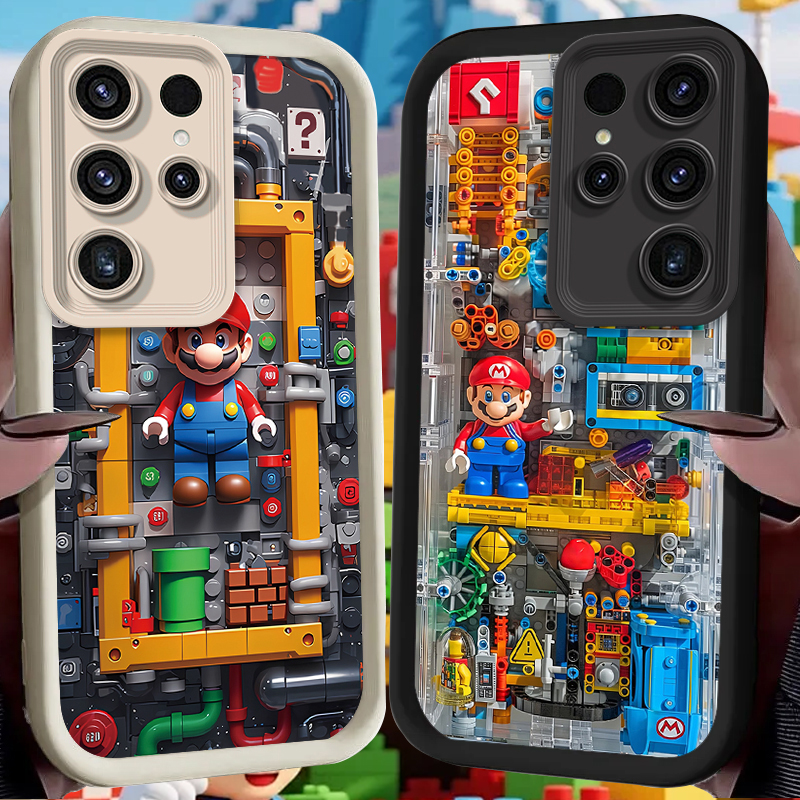 Phone Cases For Samsung - Toy Blocks M-Marios Phone Case for