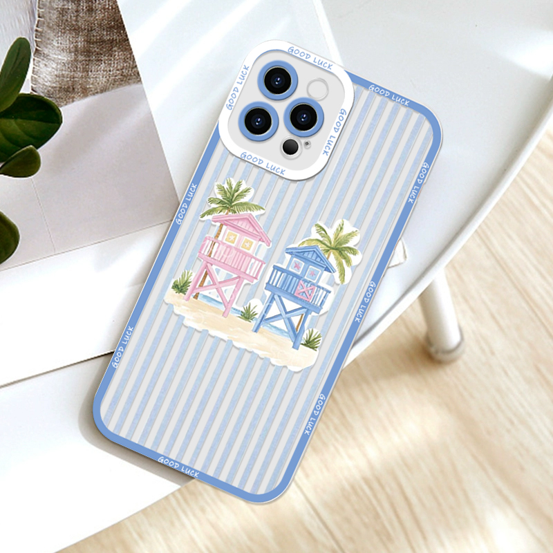 Summer Palm Coconut Tree Strip - Phone Cases For Samsung ulasan dan harga