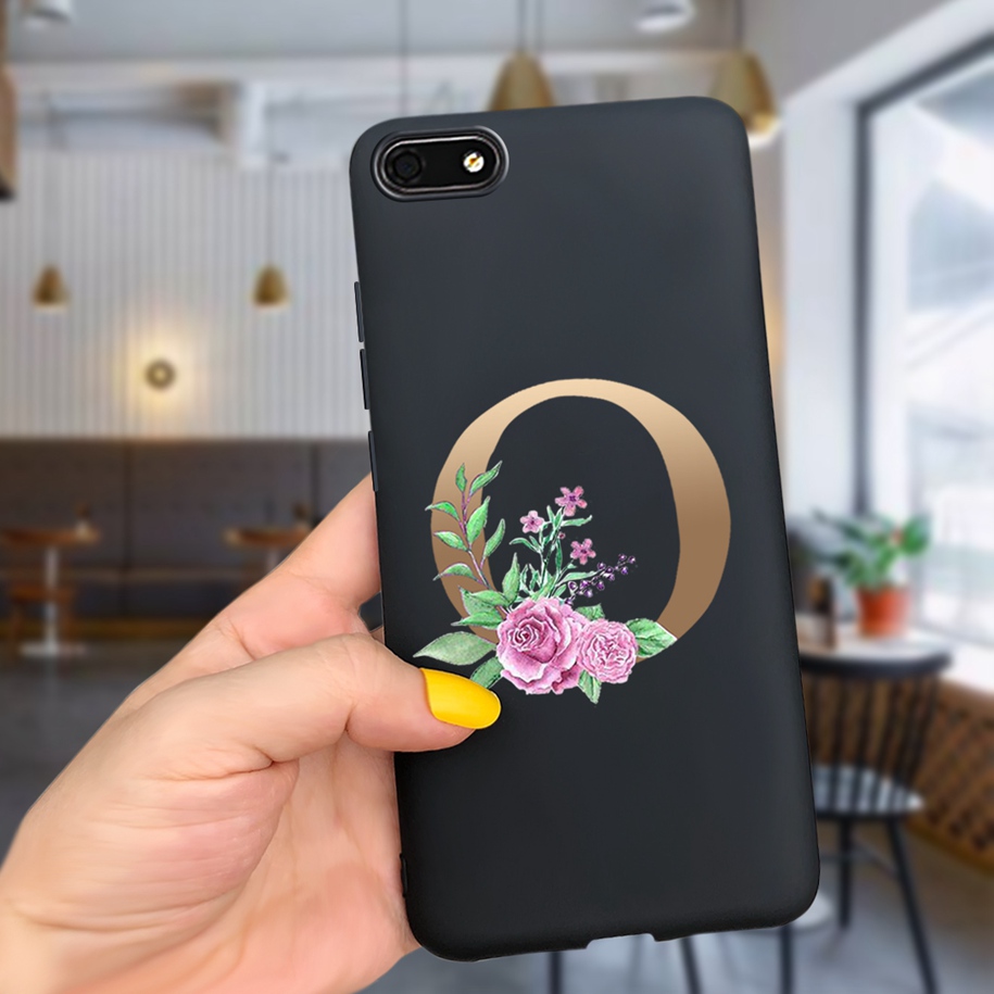 Alphabet Letter Flower Silicon - Phone Cases Burga ulasan dan harga