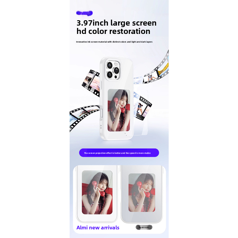 NFC Ink Display phone Case For - Phone Cases Diy ulasan dan harga