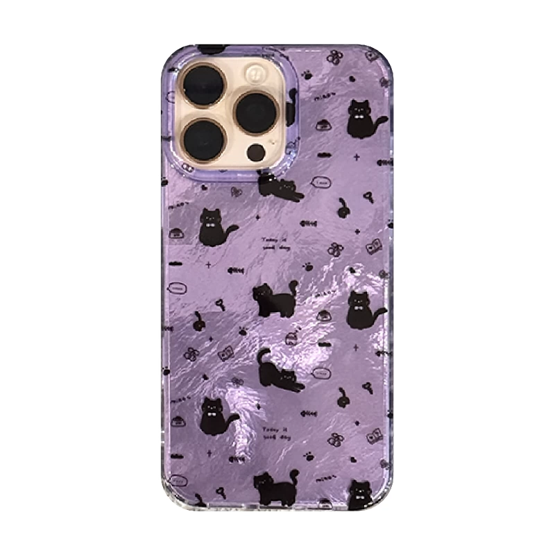 Ins Cute Girl Flower Purple Fu - Phone Cases Girls ulasan dan harga