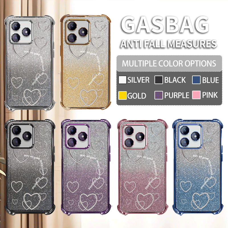 Glitter Plating Protective Cov - Glitter Shockproof Case ulasan dan harga