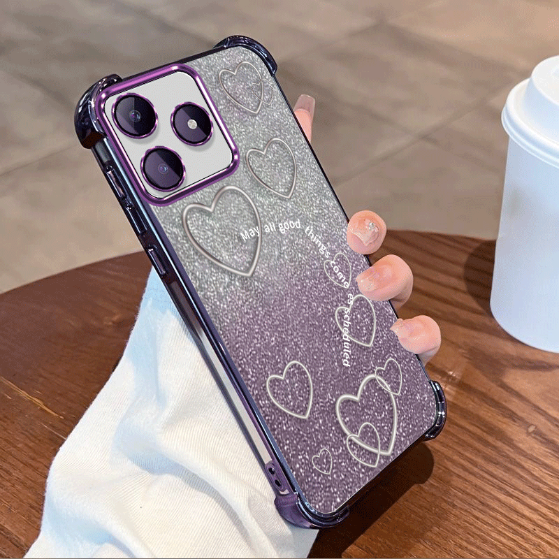 Glitter Plating Protective Cov - Glitter Shockproof Case ulasan dan harga