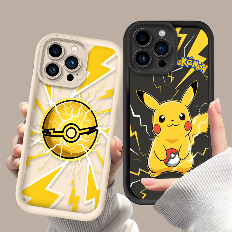 Cartoon Cute P-Pokemon Pikachu - Phone Cases Mous ulasan dan harga