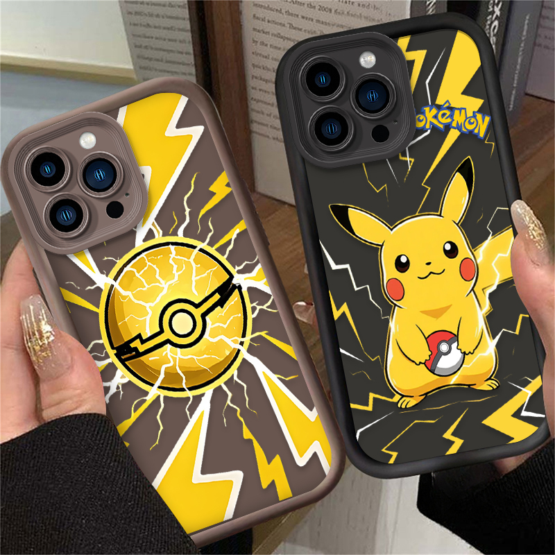 Cartoon Cute P-Pokemon Pikachu - Phone Cases Mous ulasan dan harga