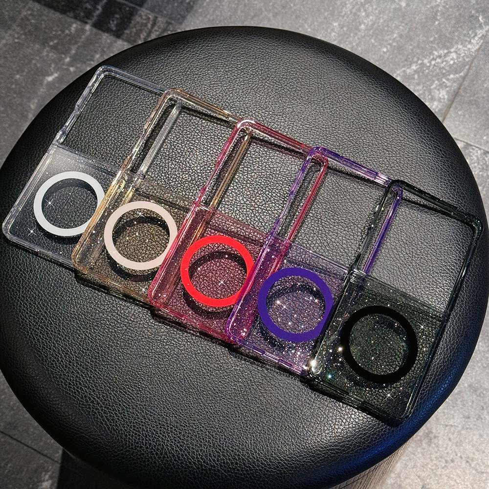 Transparent glitter jelly magn - Glitter Shockproof Case ulasan dan harga