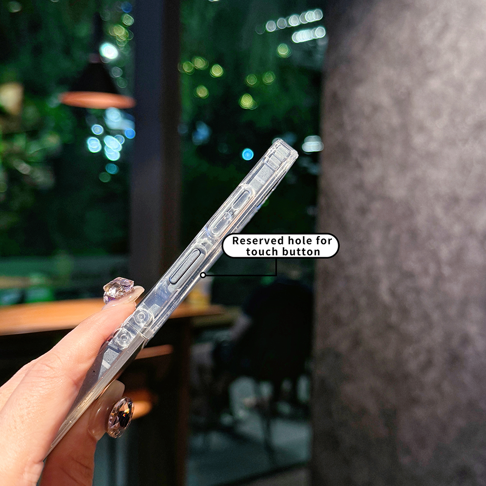 Transparent glitter jelly magn - Glitter Shockproof Case ulasan dan harga