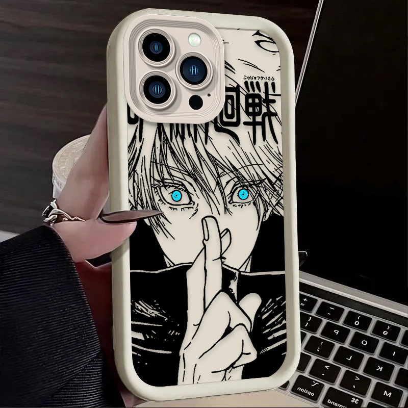 Jujutsu Kaisen Gojo Satoru Cas - Phone Cases Mous ulasan dan harga