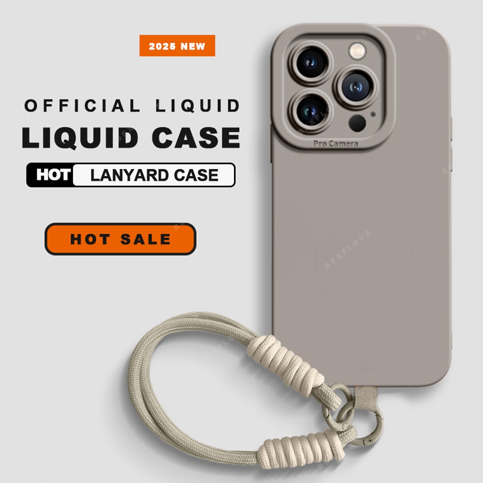 Lanyard Phone Case For iPhone  - Phone Cases That Charge Your Phone ulasan dan harga