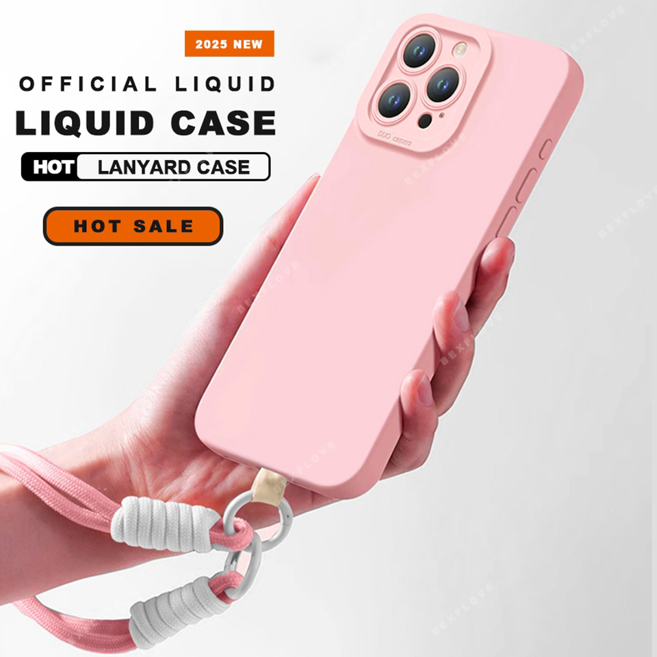 Lanyard Phone Case For iPhone  - Phone Cases That Charge Your Phone ulasan dan harga