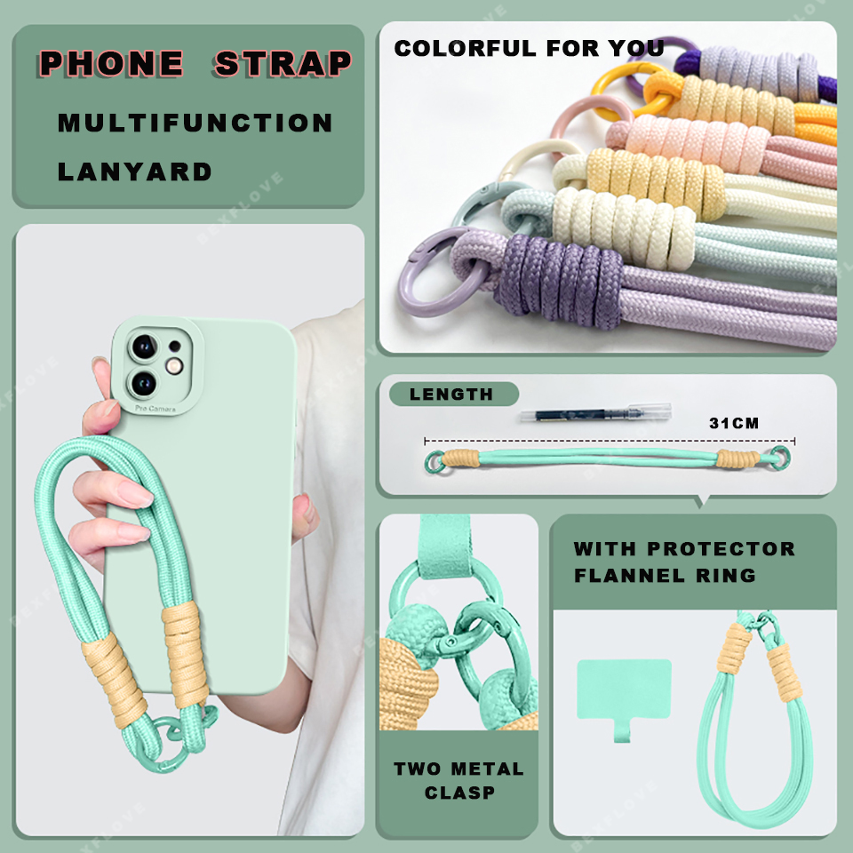 Lanyard Phone Case For iPhone  - Phone Cases That Charge Your Phone ulasan dan harga