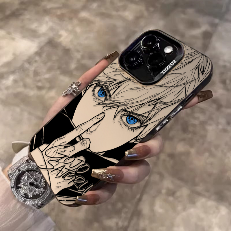 Gojo Satoru Signature New Phon - Phone Cases Mous ulasan dan harga