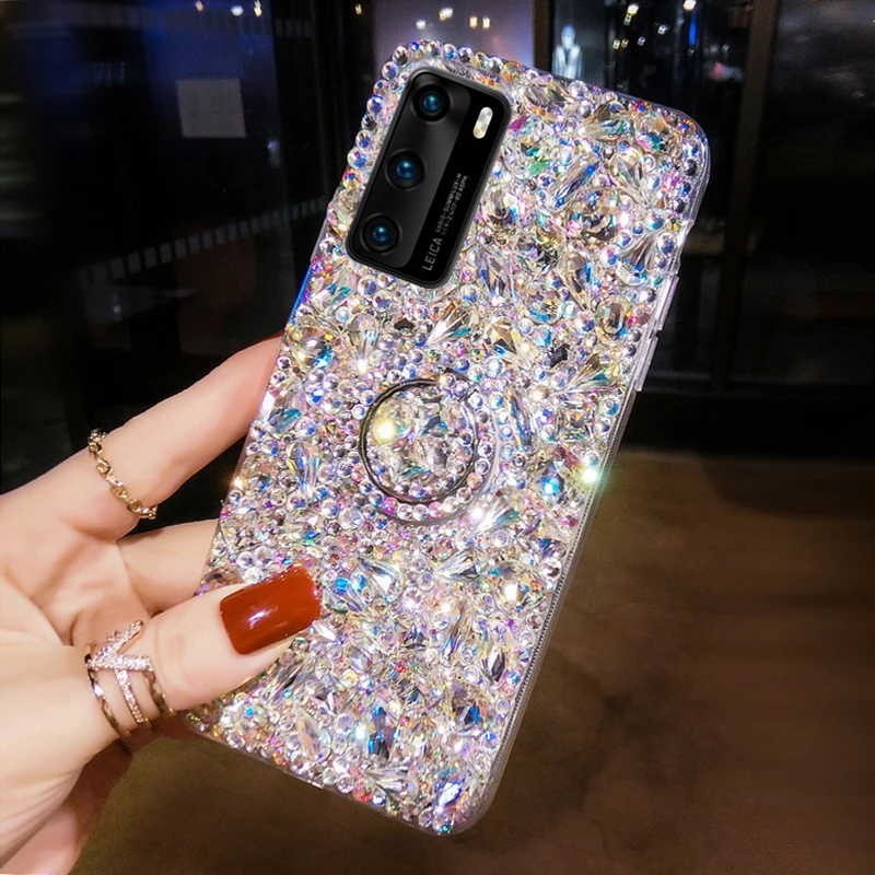 Luxury Fashion Rhinestone Colo - Phone Cases Burga ulasan dan harga