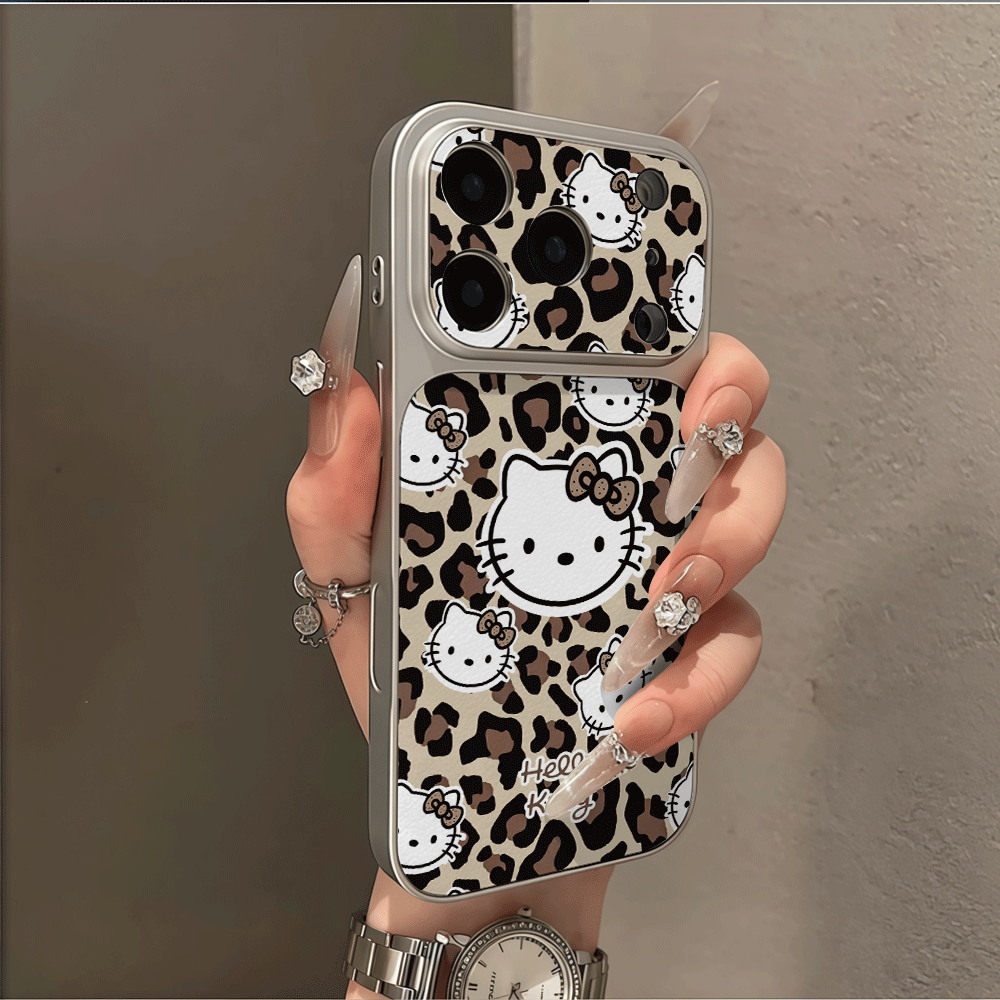 Leopard Print Hello Kitty Phon - Phone Cases Leopard Print ulasan dan harga