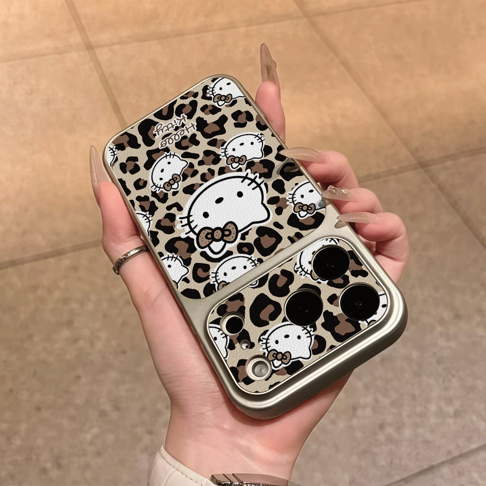 Leopard Print Hello Kitty Phon - Phone Cases Leopard Print ulasan dan harga