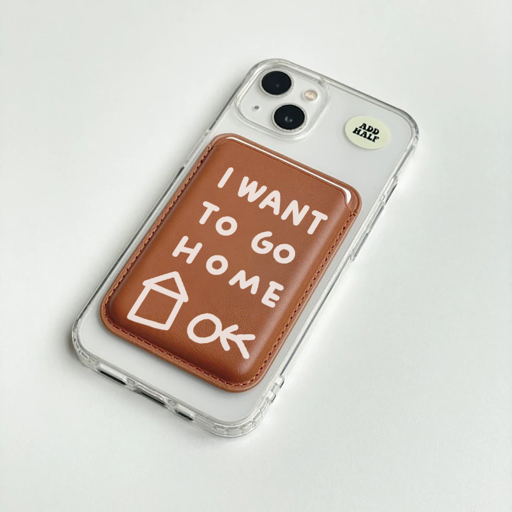 Leather Card Wallet Cover Magn - Card Holder Slim Case ulasan dan harga
