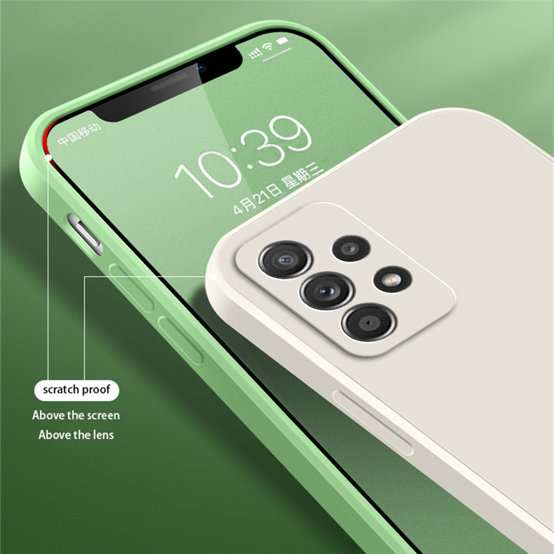 Original Square Liquid Silicon - Phone Cases Uae ulasan dan harga