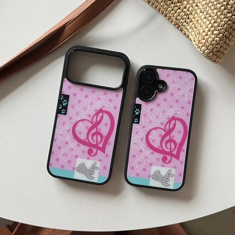 Fashion Cute Girl Pink Rabbit  - Phone Cases Girls ulasan dan harga