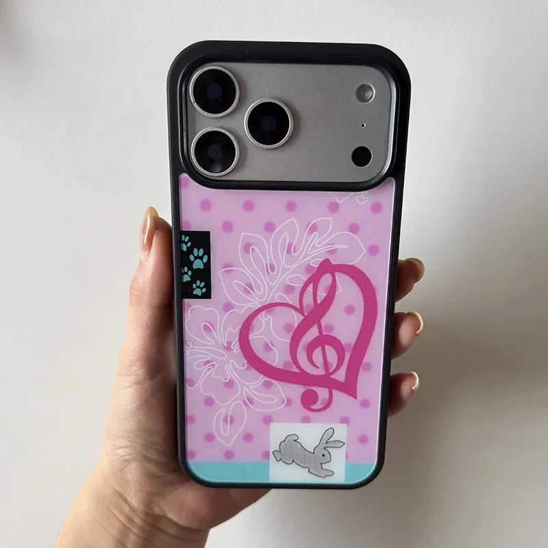 Fashion Cute Girl Pink Rabbit  - Phone Cases Girls ulasan dan harga