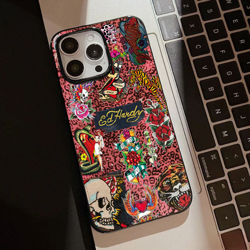 Leopard Print Skull Snake Tige - Phone Cases Leopard Print ulasan dan harga
