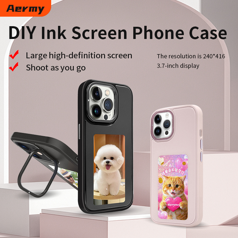 Aermy 3.7 Inch Nfc E-ink Phone - Phone Cases Diy ulasan dan harga