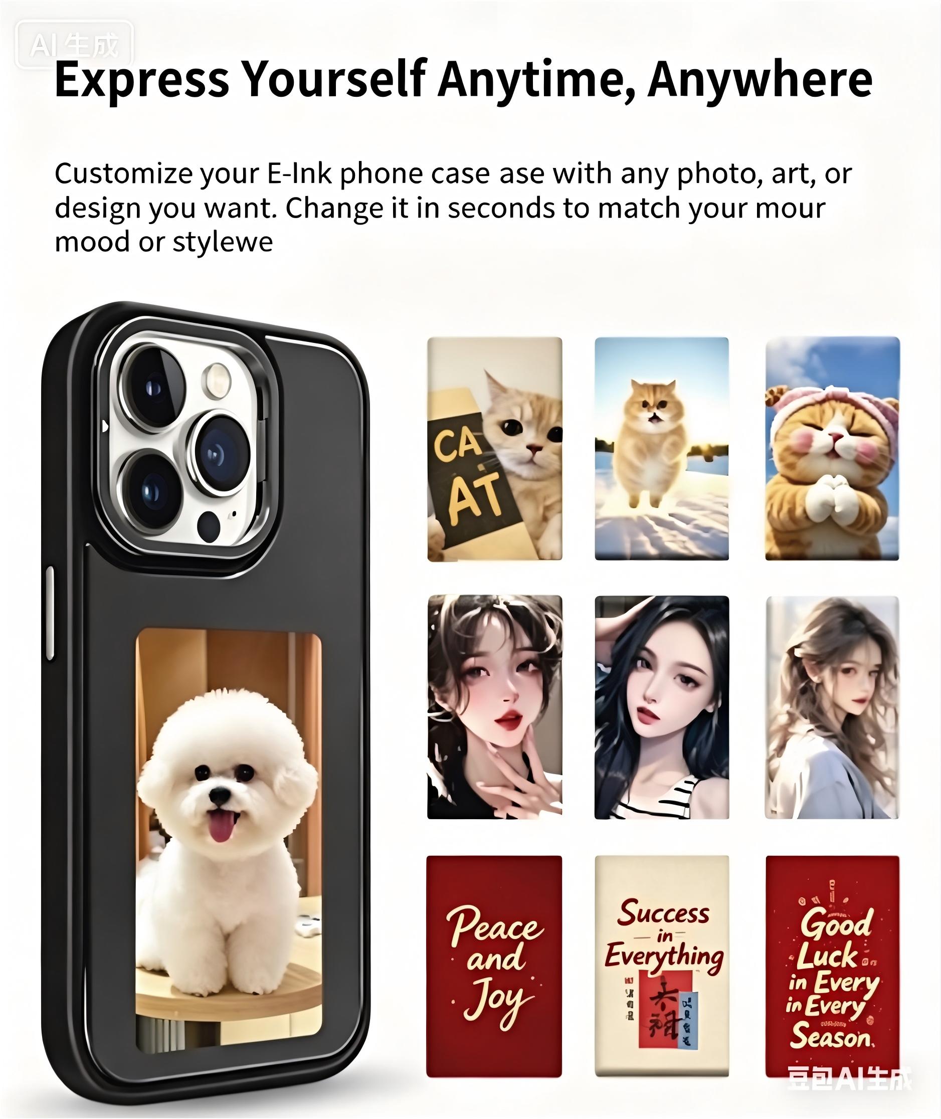 NFC Smart E-ink Phone Case DIY - Phone Cases Diy ulasan dan harga