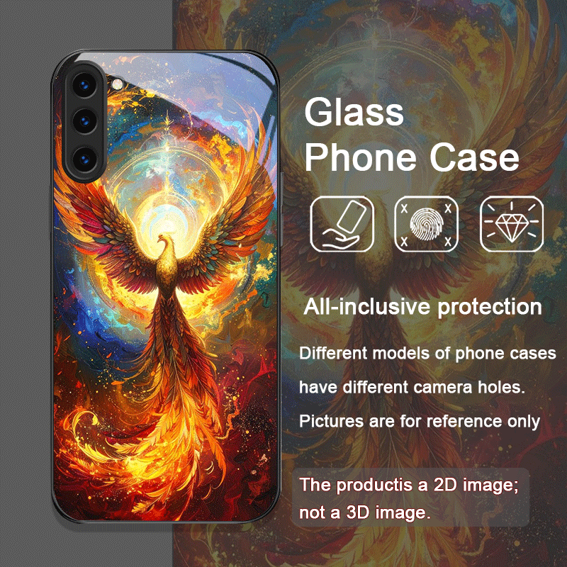 Aesthetic Phoenix Fire Feather - Phone Cases For Samsung ulasan dan harga