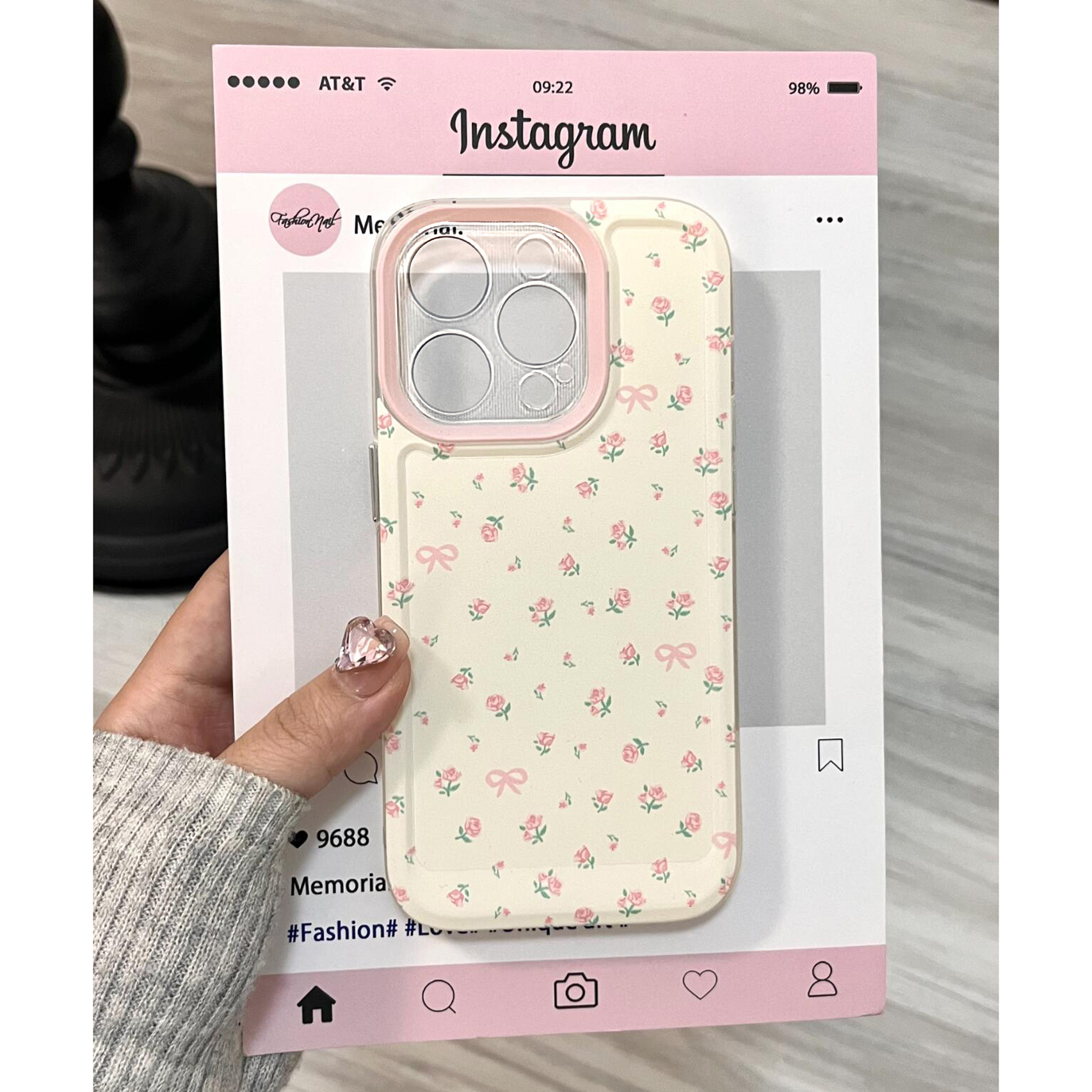 Floral Rose Korean Ins Gentle  - Phone Cases Girls ulasan dan harga