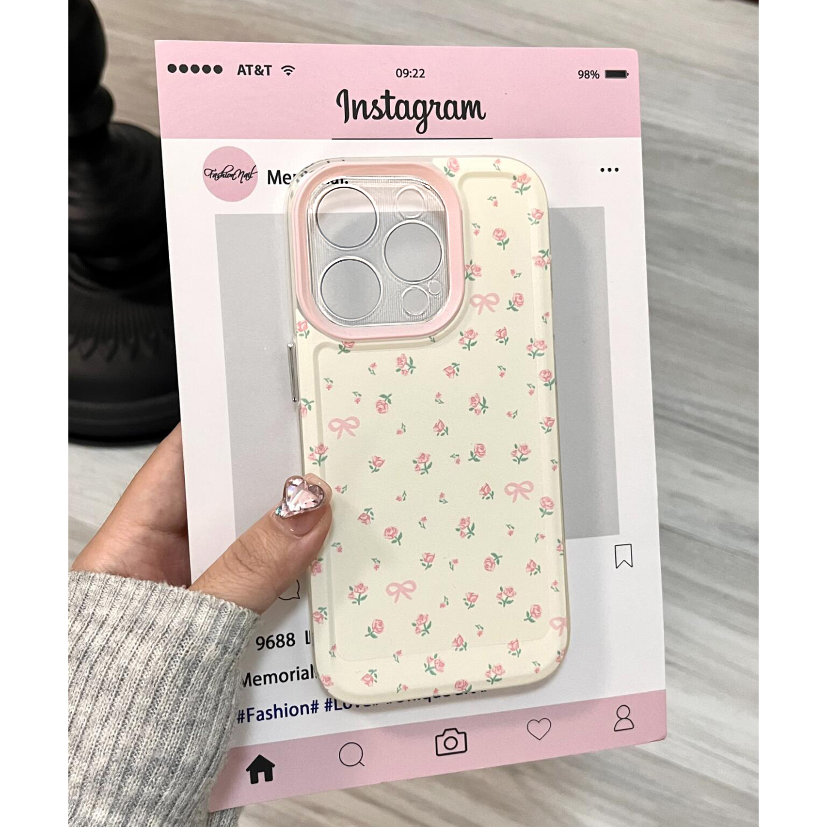 Floral Rose Korean Ins Gentle  - Phone Cases Girls ulasan dan harga