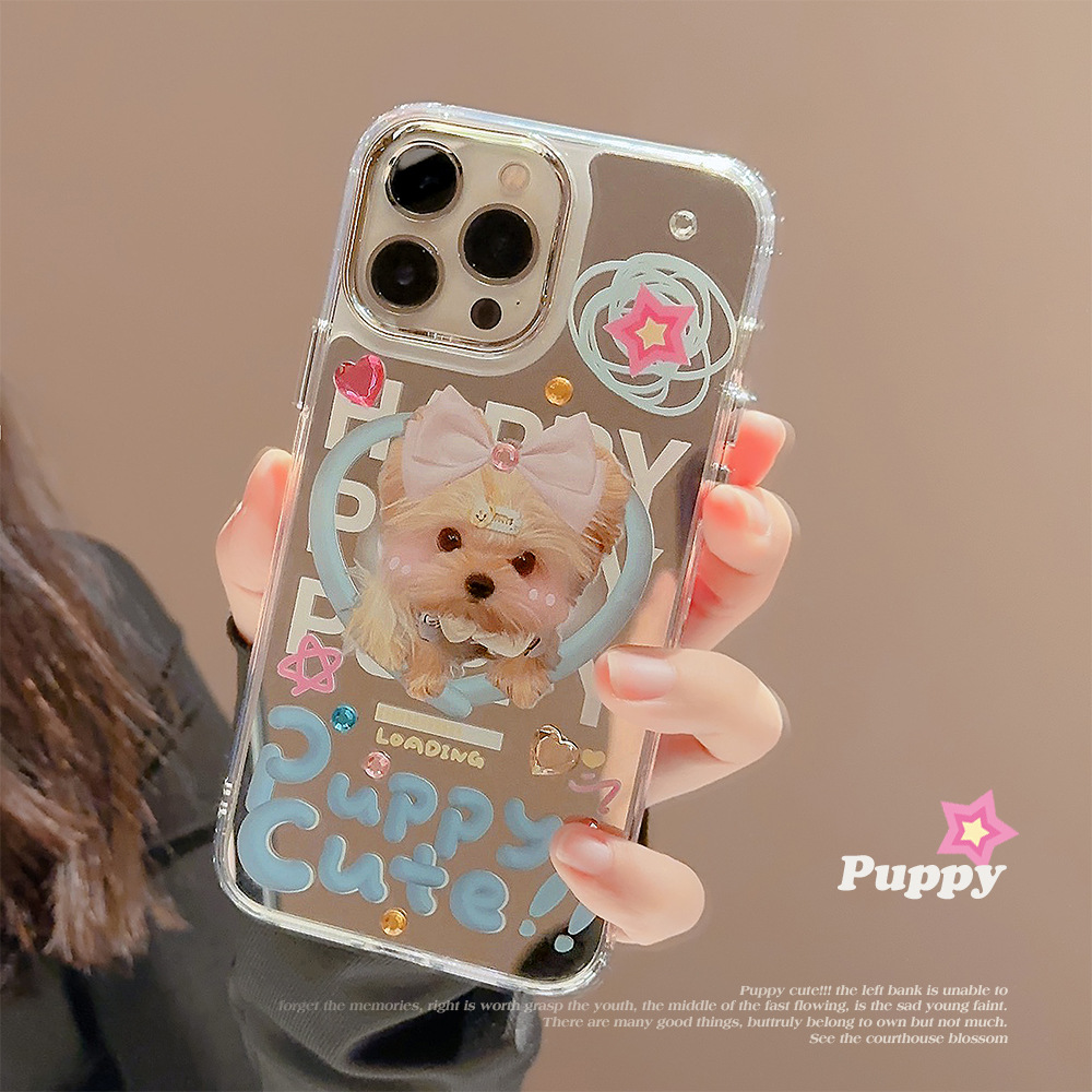 Cute Cartoon Puppy DIY Diamond - Phone Cases Diy ulasan dan harga