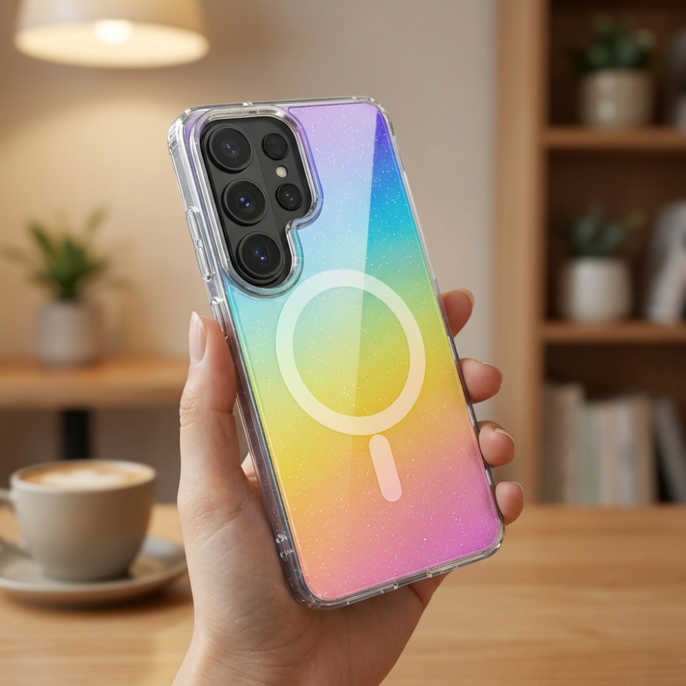 Luxury Glitter Plating Magneti - Glitter Shockproof Case ulasan dan harga