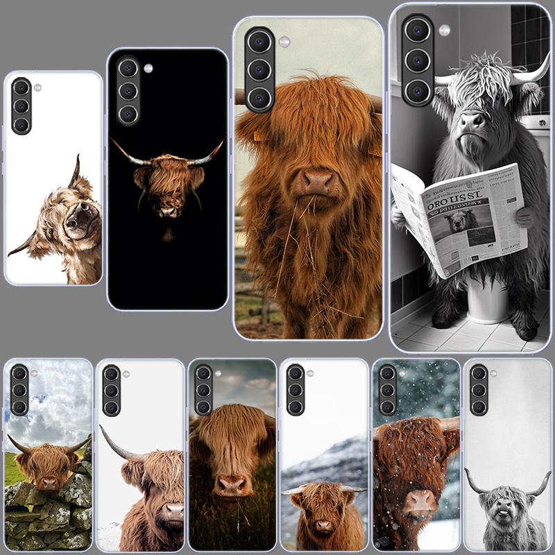 Cute Highland Cow Phone Case f - Phone Cases Burga ulasan dan harga