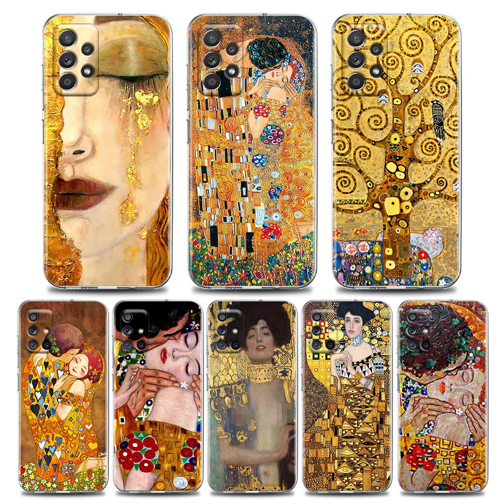 Kiss by Gustav Klimt Golden Fr - Phone Cases Burga ulasan dan harga