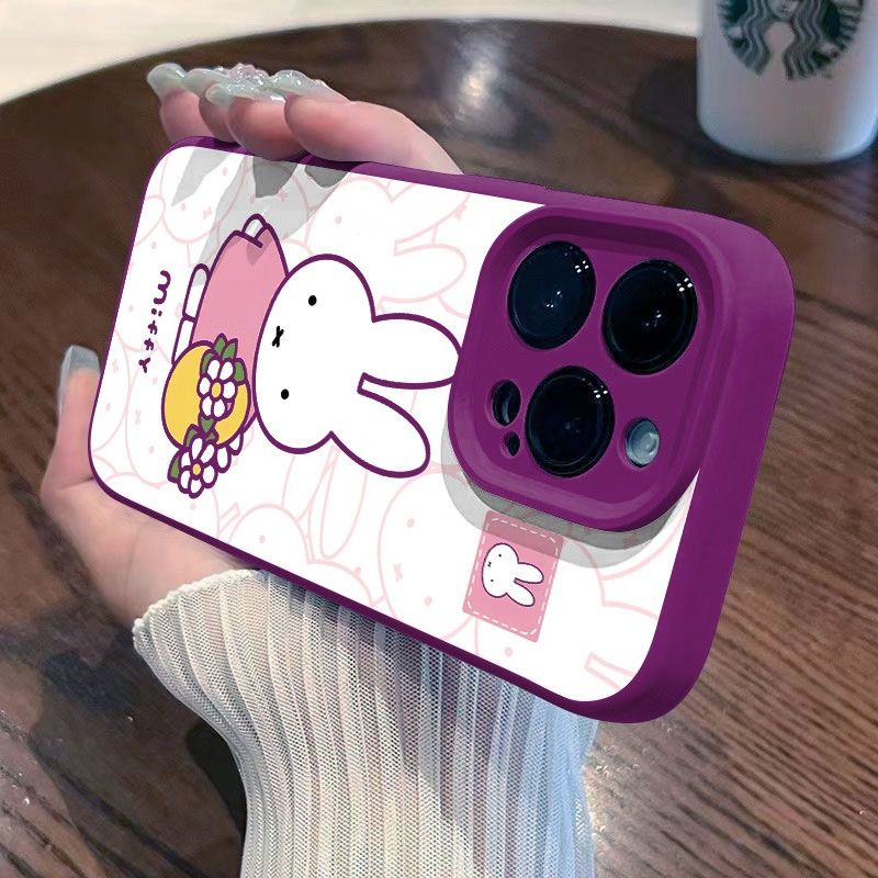 Miffy Cute Anime Cartoon Coupl - Phone Cases Cool Girl ulasan dan harga