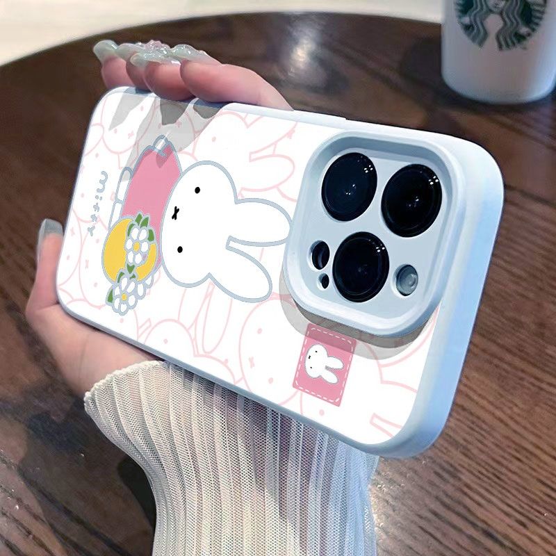 Miffy Cute Anime Cartoon Coupl - Phone Cases Cool Girl ulasan dan harga