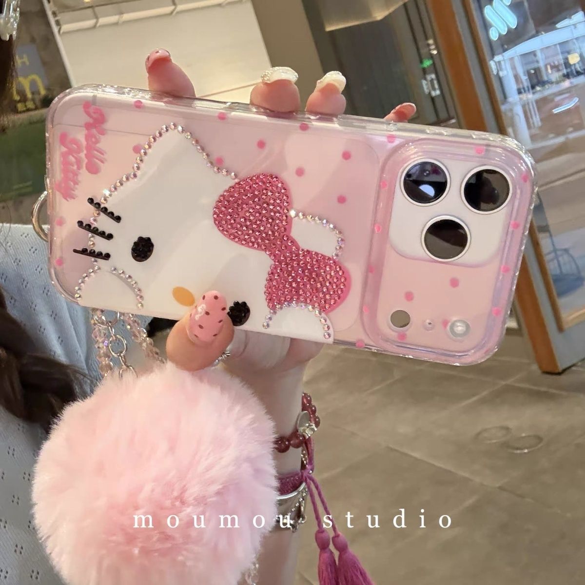 Cartoon Diamond Hello Kitty Ph - Phone Cases Cool Girl ulasan dan harga
