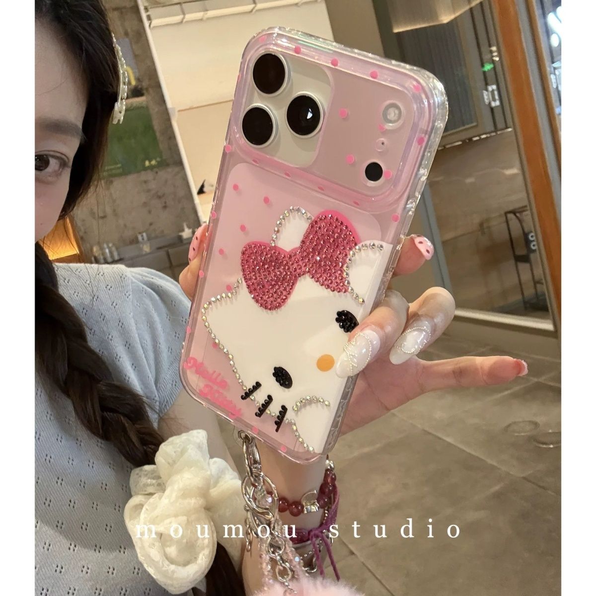 Cartoon Diamond Hello Kitty Ph - Phone Cases Cool Girl ulasan dan harga