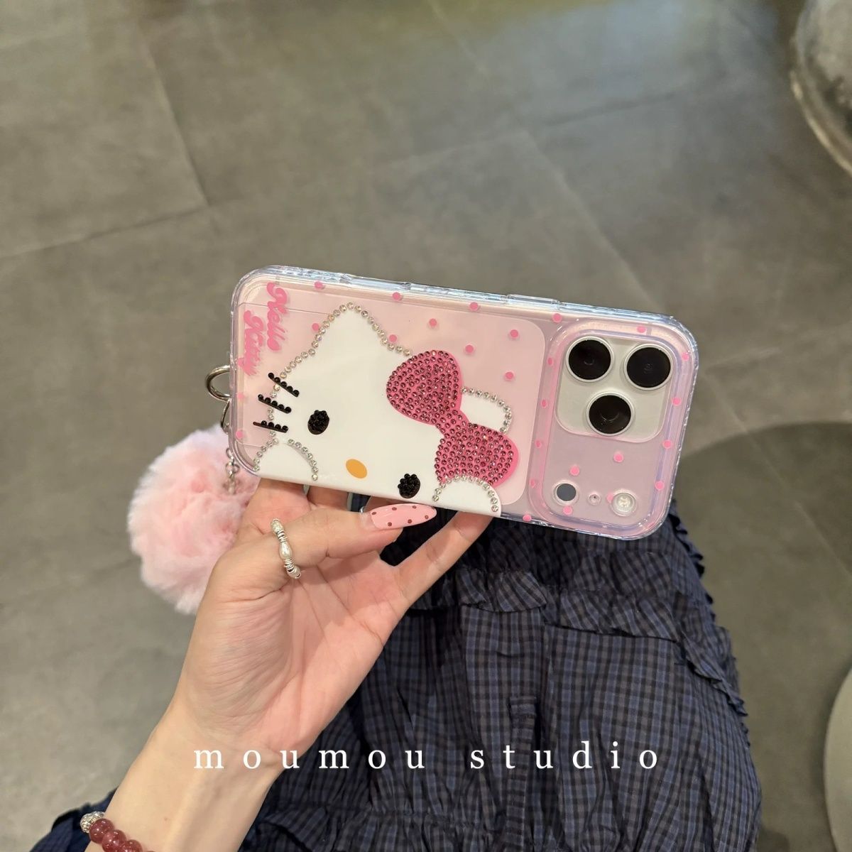 Cartoon Diamond Hello Kitty Ph - Phone Cases Cool Girl ulasan dan harga